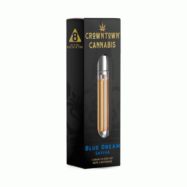 CROWNTOWN CANNABIS | VAPE CART | DELTA 8 | 1 GRAM | PINEAPPLE EXPRESS