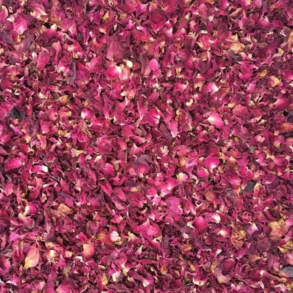 Organic Rose Petals, Red