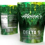 Alpine's Delta 9 Gummies 25mg each | Assorted Flavors | 5 pack