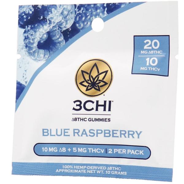 3CHI Delta8/ THC-V Blue Raspberry